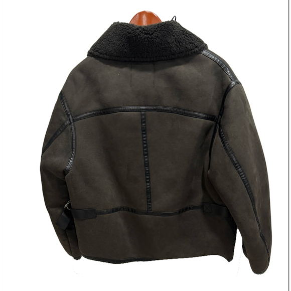 Zara Double Faced Jacket ZW Collection Size M NWT - Picture 10 of 10